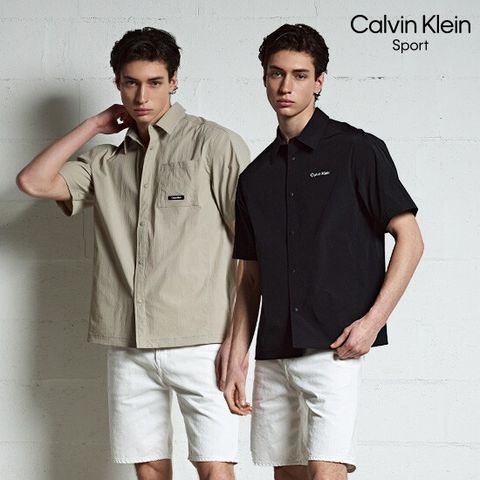  캘빈클라인스포츠 25SS 남성 반팔 셔켓 2종
