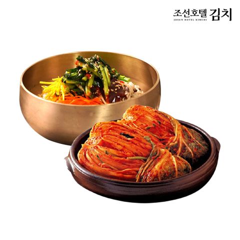 [롯데카드5%할인]조선호텔 포기김치 5kg+열무얼갈이김치 2kg