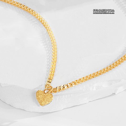 [삼성금거래소]24K 하트 목걸이