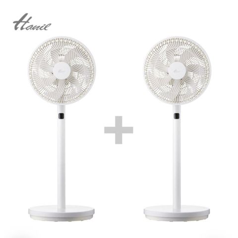 [일시불 할인][더블] 한일 트랜디 써큘레이터 팬 화이트+화이트 (BBF-12W) *