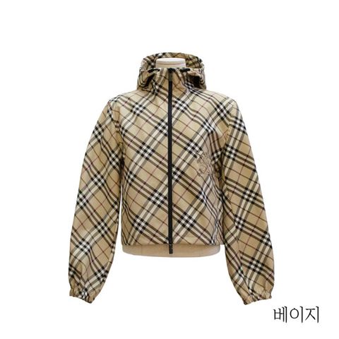버버리 체크 윈드브레이커