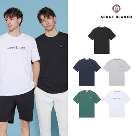 세르즈블랑코 25SS  남성 코튼 반팔티셔츠 5종
