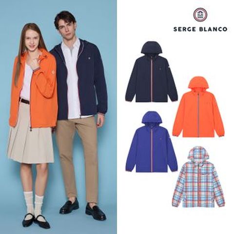 세르즈블랑코 25SS  남녀공용 라이트 썬재킷