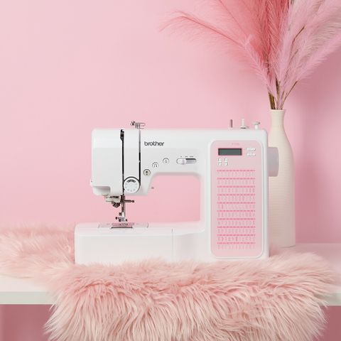 ★풀구성★ 부라더미싱 베리미싱 P110K (와이드테이블+핑크용구함+노루발2종+패턴3종+수강증3매)