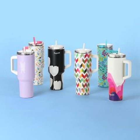 네오플램X프렌치불 스월 텀블러 1200ml