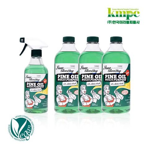 (방송무료체험30일)은나노 시즌4 파인오일 다용도세정제 싱글세트(총 3500ml)