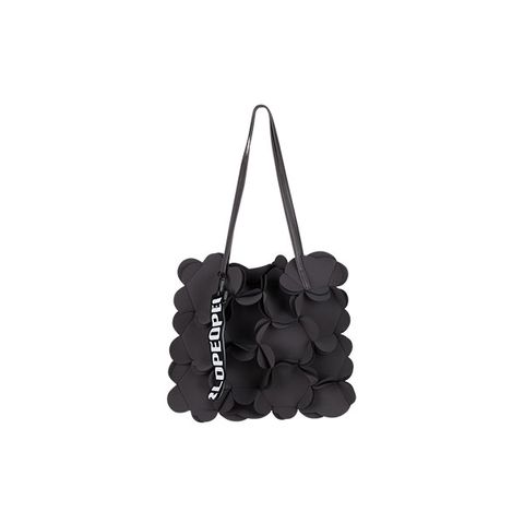 네오프렌 플라워 숄더백_GY