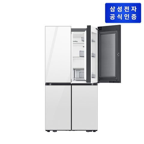 삼성 비스포크 AI 냉장고 5도어 902L(RM70F90M2W)