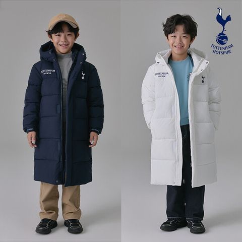 O 토트넘 키즈 롱패딩 벤치코트