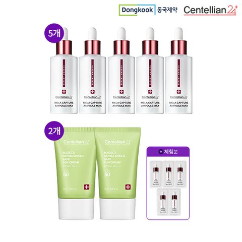 동국제약 마데카 앰플 시즌4 45ml*5,1ml*5,더마선크림 50ml*2