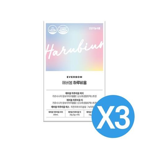 [에버바이오] 에버봄 하루비움(피티/티/에스) 3박스(3일분)