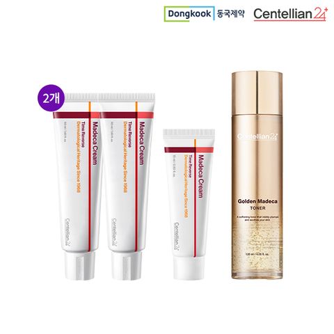 동국제약 마데카 크림7 50ml*2,15ml*1,골든토너120ml*1