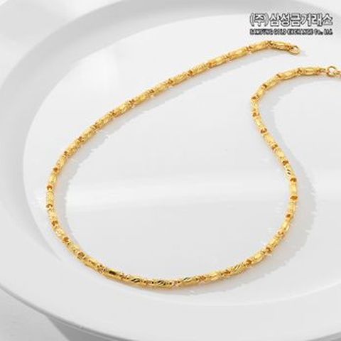 (주)삼성금거래소 24K 순금 브릴란떼 목걸이 26.25g (남녀공용)
