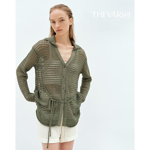 더베리에 25SS 프렌치린넨 롱 가디건