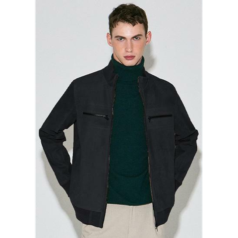 [삼성카드5%할인][299,000원 초특가]로보 스웨이드 남성 재킷