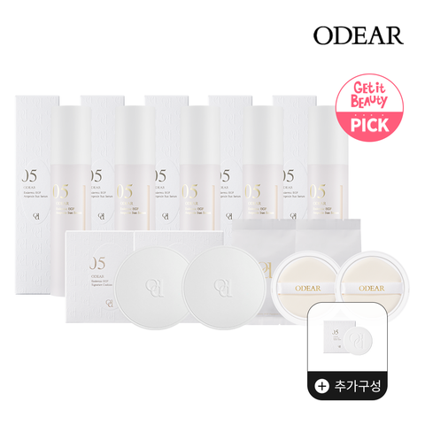 [유인나패키지]엔더믹 EGF 앰플선세럼5+쿠션(본품2+리필2+미니1)