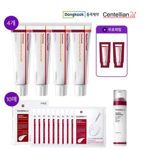[초특] 마데카크림 타임리버스+크림미스트+더마마스크