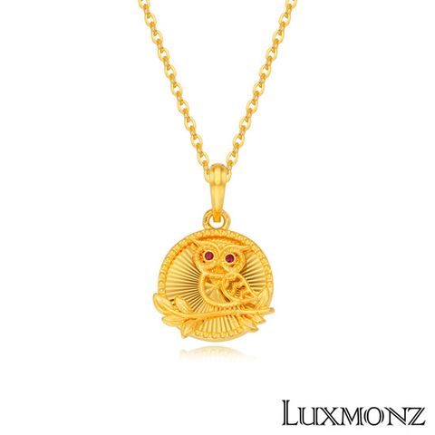 [NEW] 룩스몬즈 24K 컷팅 부엉이 목걸이 + 24K 순금 골드바 +(단독) 화이트큐브 테니스팔찌