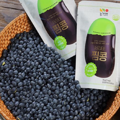 농가애 국내산 서리태 찜콩 30g x 12봉