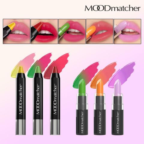 [카드 5%할인]무드매쳐 반전 립스틱 6개 세트(트위스트스틱 3종 + 오리지널 립스틱 3종) 