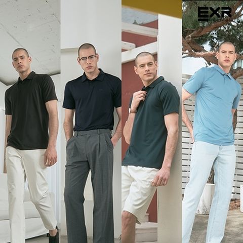 [이엑스알] 반팔 카라티 4종, 남성