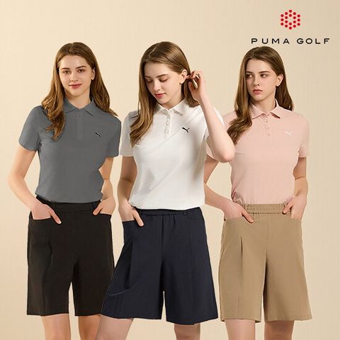 푸마골프 25SS 여성 하프 팬츠 3종