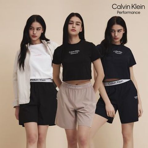 CK퍼포먼스 25SS 여성 우븐 하프팬츠 3종