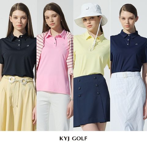 [KYJ GOLF] 25 여름 기능성 폴로셔츠 4종 여성