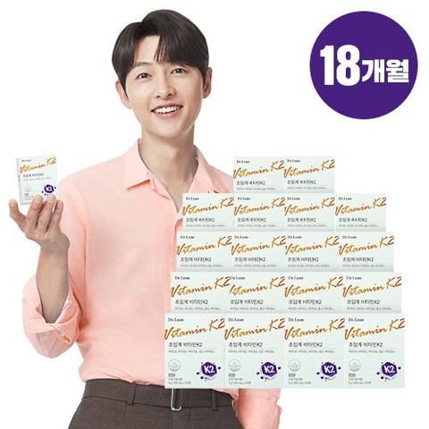 닥터린 초임계 비타민 k2 30정X18박스 (18개월분)