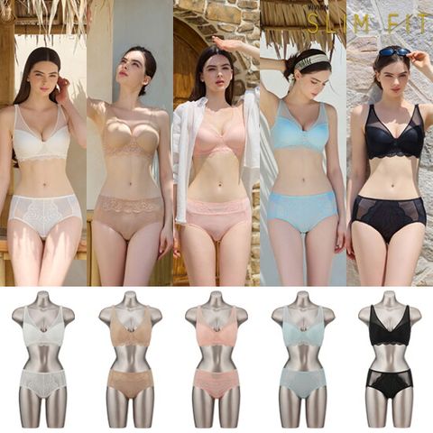 비비안 SLIMFIT 런닝형 브라팬티 5세트