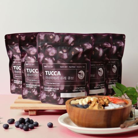 ♥최화정쇼♥100%아사이베리퓨레로 만든큐브200gX6봉/아사이볼