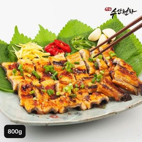 수산천하 힘찬 고창 민물 장어 800g(4~5미)