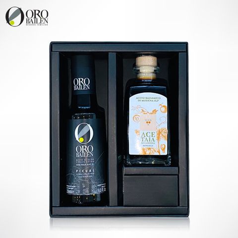 스페인 올리브오일  250ml(랜덤) + 발사믹식초 모데나 IGP인증(2년) 선물세트