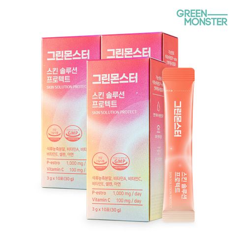 이너뷰티 스킨솔루션 프로텍트 3박스 (1개월분)