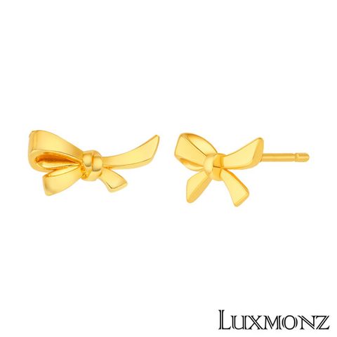 [룩스몬즈] 24K 벨르리본 귀걸이 + 24K 순금 골드바 +(단독) 15캐럿 테니스팔찌 + 샤인버블링