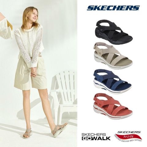 여성 스케쳐스 고워크 아치핏 샌들 2( 25년)