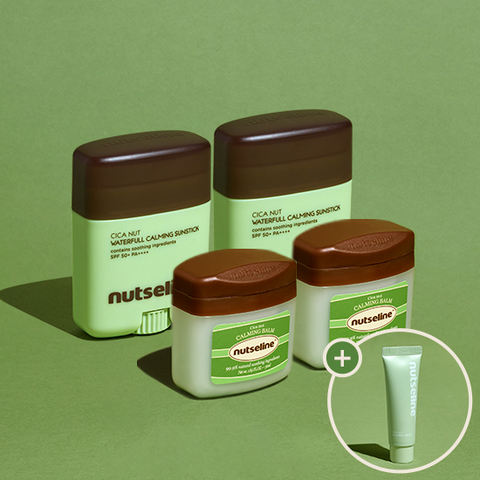 [시카 반반세트] 시카밤 비건 50ml x 2 + 선스틱 20g x 2 + (증) 시카 넛 카밍 크림 25ml