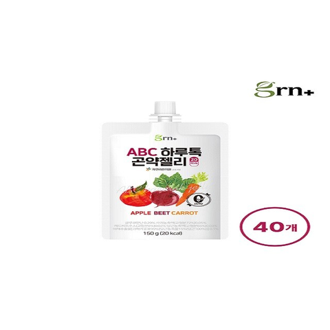 grn+ abc 하루톡 곤약젤리  40포(150g*40포)