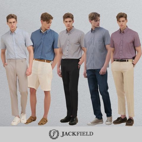 25SS 잭필드 남성 반팔셔츠 5종