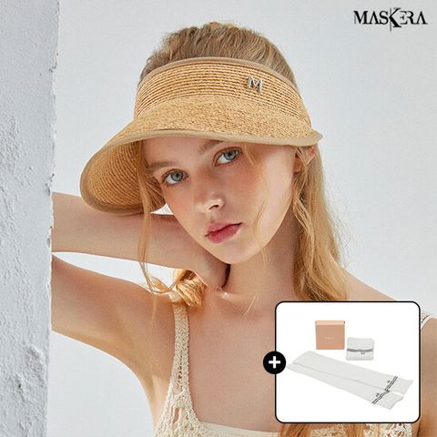 마스케라 모아레(Moare) 라피아 썬캡 1종