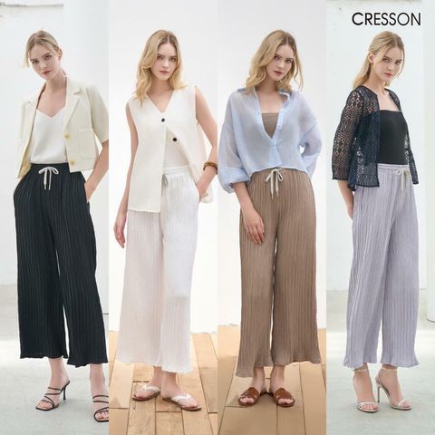 [삼성카드5%할인]크레송 크리즈 밴딩 팬츠