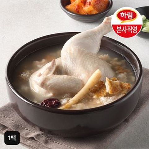 하림 누룽지 반마리삼계탕 600gX1팩
