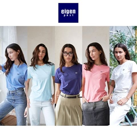25SS 아이겐포스트 여성 코튼반팔티셔츠 5종