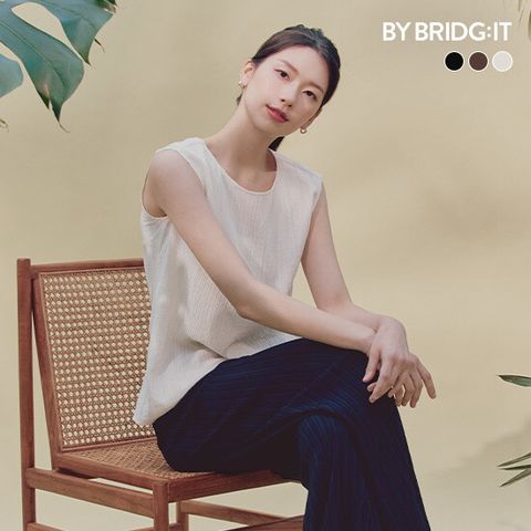 ○ 25SS 자카드 플리츠 슬리브리스 3종