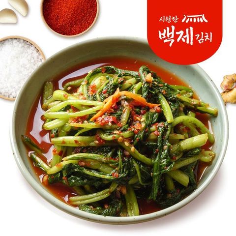 [카드 5%할인](m)시원한 백제 열무김치 2kg