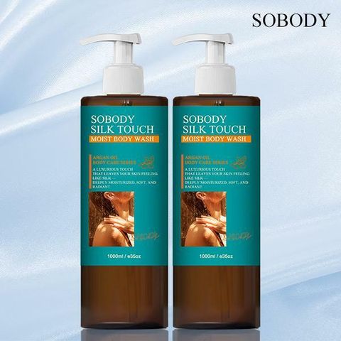 [국민카드5%할인]최신상 쏘바디 실크터치 모이스트 바디워시 1000ml *2병 (2리터 구성)