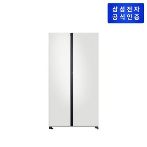 삼성 BESPOKE 냉장고 RS84DB5242CW 857L 메탈 화이트 2도어