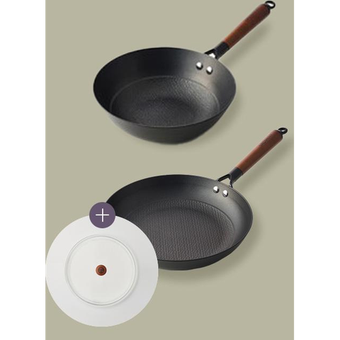 [바오먼트] 20cm후라이팬,웍,뚜껑세트