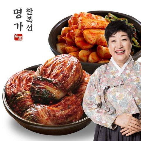 [카드 5%할인](m)한복선 명가 포기김치 5kg+총각김치 2kg