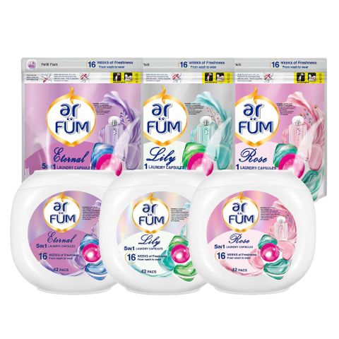 5in1 캡슐세탁세제 42개입+30개입x2팩 (총 102개입)